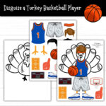 Disguise A Turkey Basketball Player, Basketball Player Turkey Throughout Disguise A Turkey Basketball Player Template