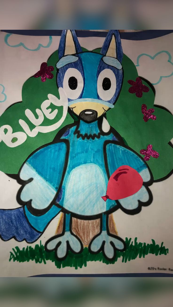 Disguise A Turkey - Bluey! in Bluey Turkey Disguise Template