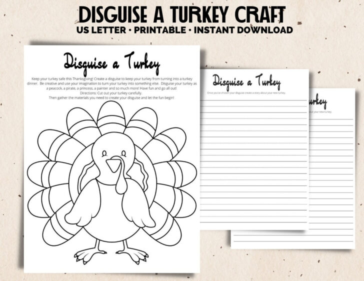 Turkey Letter Template Turkey Letter Template