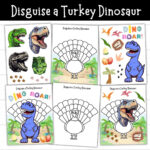 Disguise A Turkey Dinosaur, Dinosaur Turkey Disguise, Disguise A Intended For Disguise Template Printable Dinosaur Turkey Disguise
