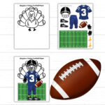 Disguise A Turkey Football Player, Turkey In Disguise Football Regarding Disguise A Turkey Football Template