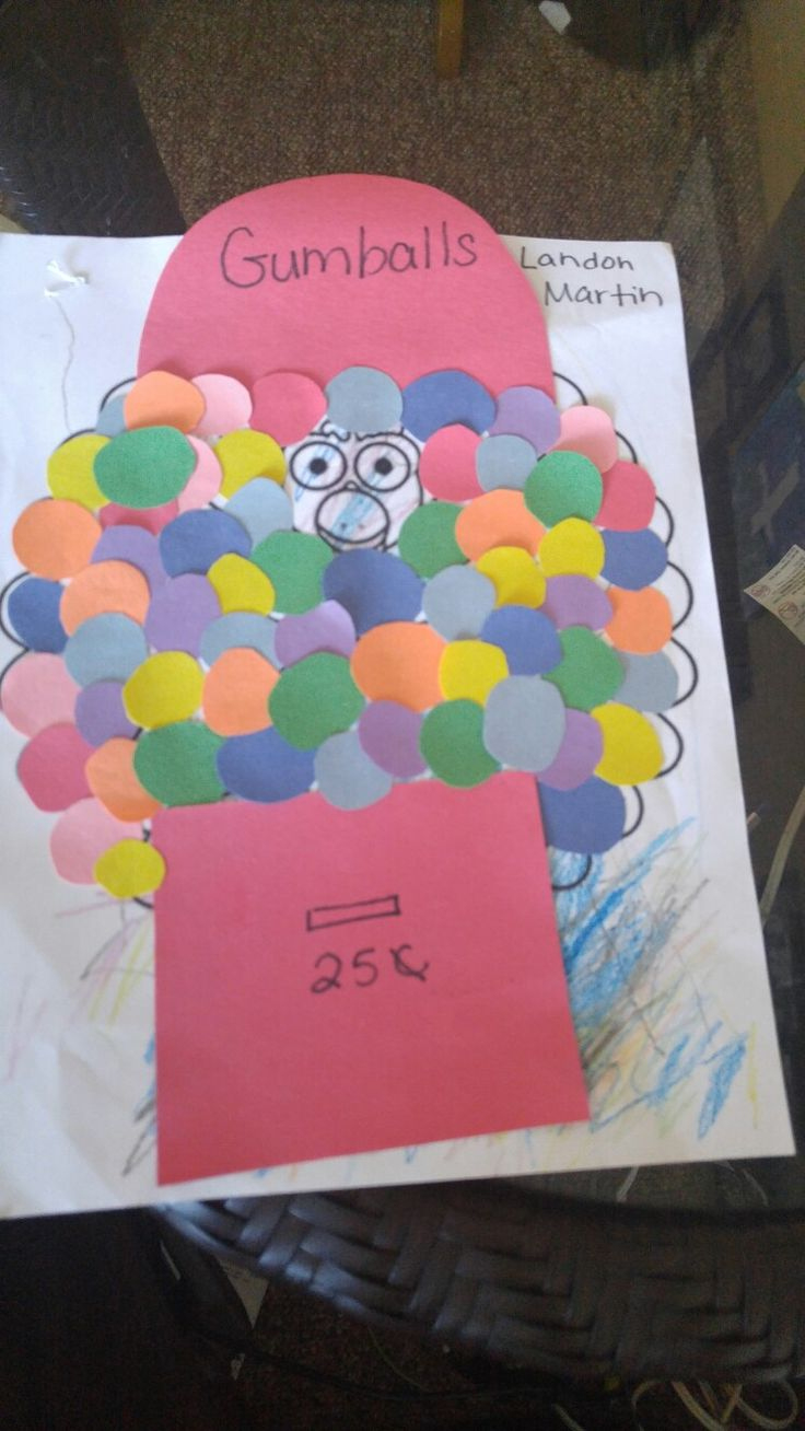 Disguise A Turkey Gumball Machine for Gumball Machine Turkey Disguise Template