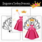 Disguise A Turkey Princess, Turkey In Disguise Princess, Princess Throughout Princess Turkey Disguise Template