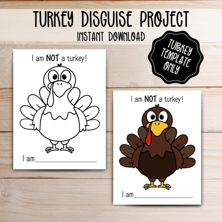 I Am Not a Turkey Project Template