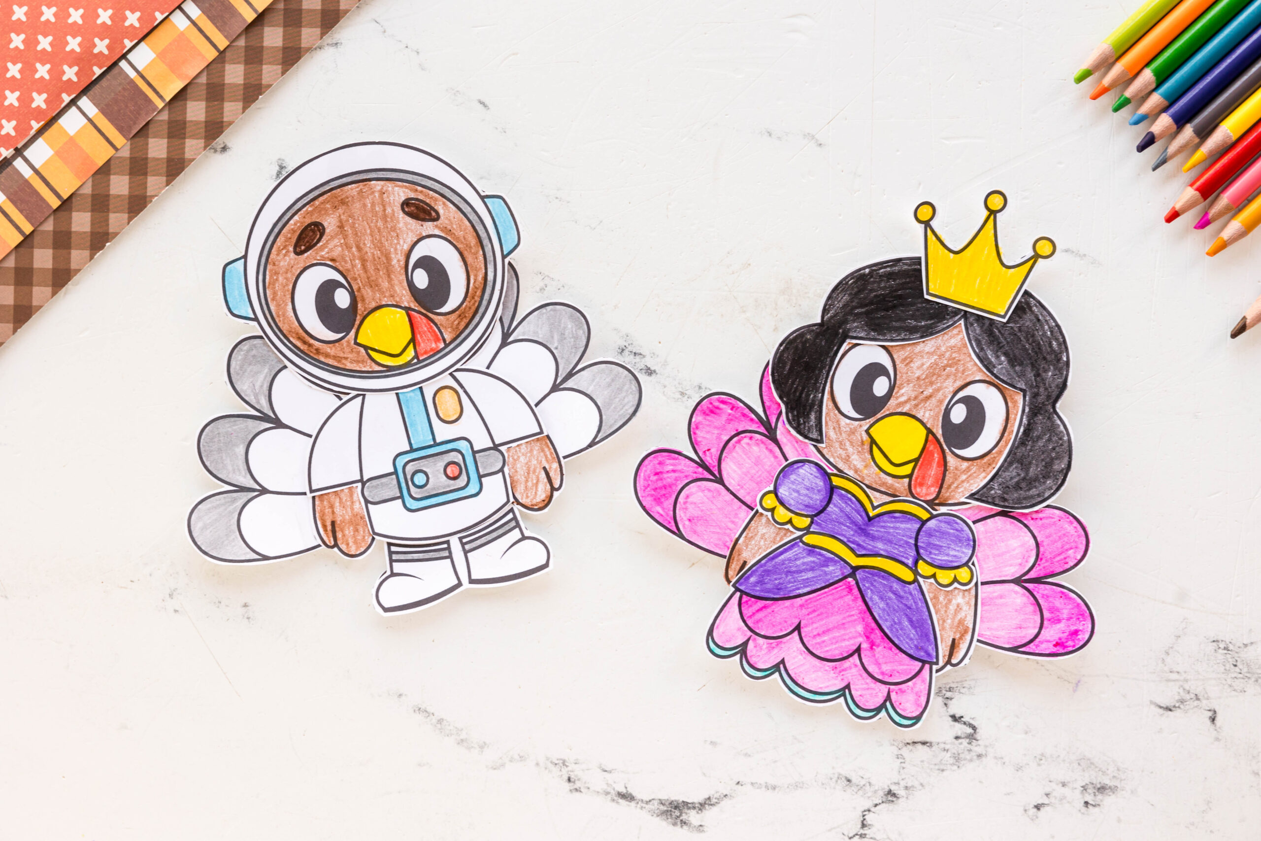 Disguise A Turkey Printable Craft - Made To Be A Momma intended for Turkey Disguise Template Ideas