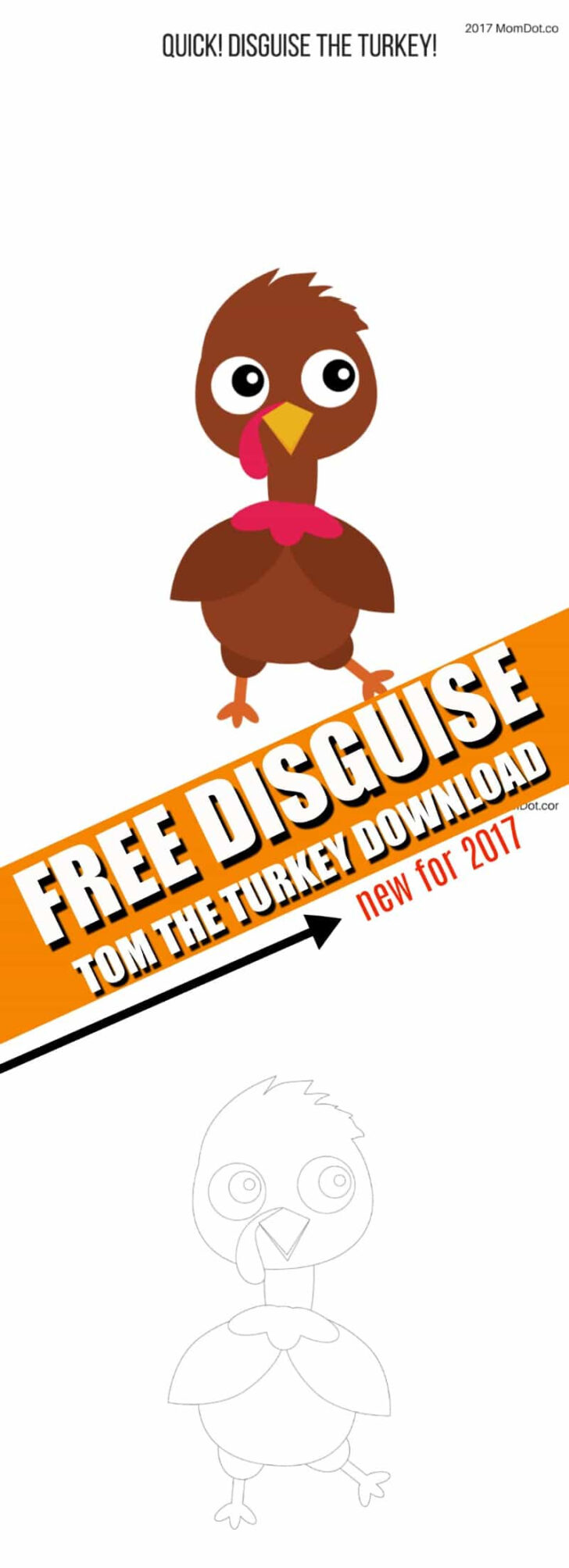 Free Tom Turkey Template Free Tom Turkey Template