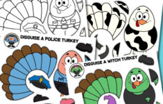 Disguise A Turkey Project (Free Printable Templates + Ideas) pertaining to Family Turkey Project Template Top