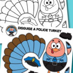 Disguise A Turkey Project (Free Printable Templates + Ideas) With Regard To Disguise Template Printable Police Turkey Disguise