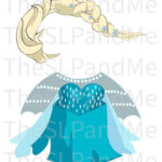 Disguise A Turkey Queen Disguise Resizable!   Etsy Canada Intended For Turkey Disguise Elsa Template