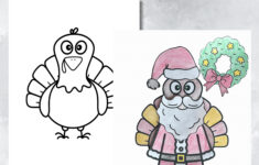 Disguise A Turkey Santa Claus Template Printable Thanksgiving within Santa Claus Turkey Disguise Template