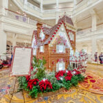 Disney World Gingerbread Displays — Hemphilly Ever After Intended For Disney Gingerbread House Template