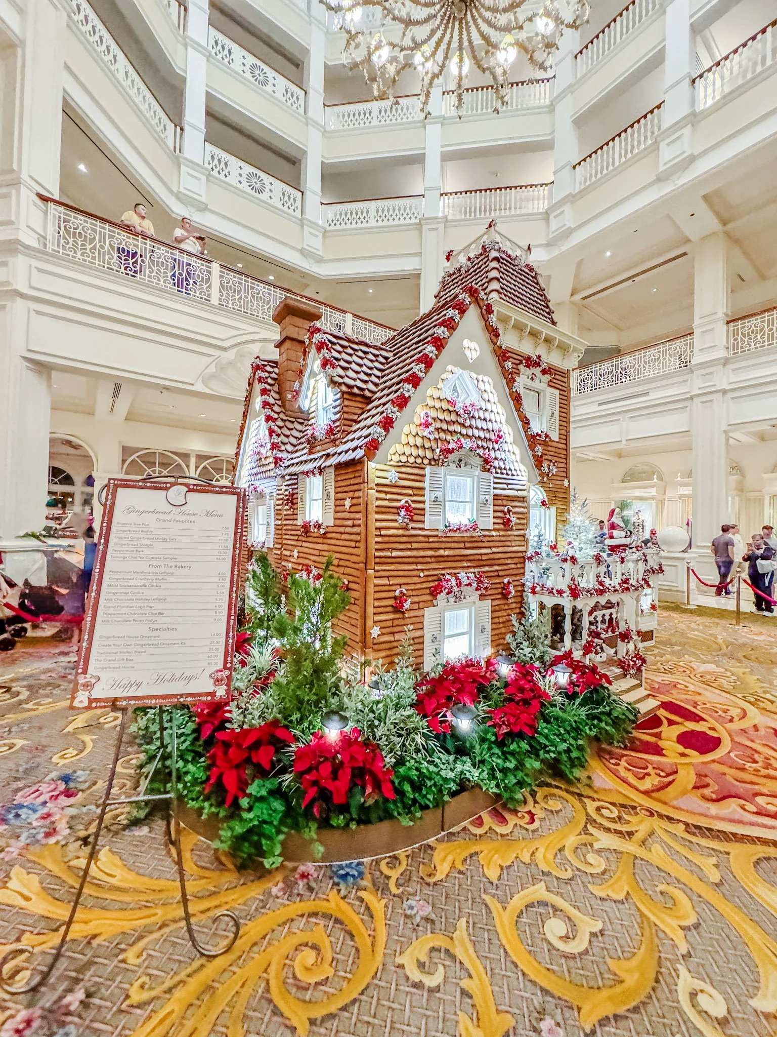 Disney World Gingerbread Displays — Hemphilly Ever After intended for Disney Gingerbread House Template
