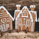 Diy Cardboard Box Gingerbread Houses (+Free Templates)   Craft Within Gingerbread House Template Cardboard