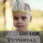 Diy // Feather Headband   The Quick Journey Intended For Feather Headband Template 3 8 Inches