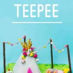 Diy Gingerbread Teepee And Recipe | Bespoke Bride: Wedding Blog In Teepee Gingerbread House Template