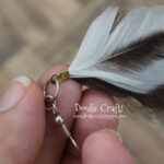 Diy Long Feather Earrings! Pertaining To Folded Feather Earring Template