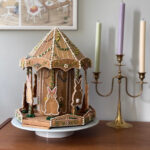 カルーセル   ジンジャーブレッドハウスのテンプレート   Etsy 日本 In Carousel Gingerbread House Template