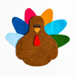 Easy Diy Felt Turkeys For Cute November Preschool Activities Intended For Felt Turkey Craft Template