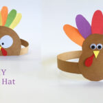 Easy Diy Turkey Hat Craft | Thanksgiving Craft For Kids | Paper Turkey Hats Within Paper Turkey Hat Template