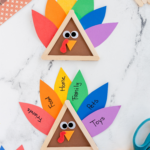 Easy Popsicle Stick Turkey Craft For Kids   Made To Be A Momma With Regard To Free Printable Turkey Templates With Popsicle Sticks
