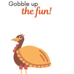 Easy Printable Turkey Handprint Craft   In The Playroom Within Free Printable Turkey Gobble Template