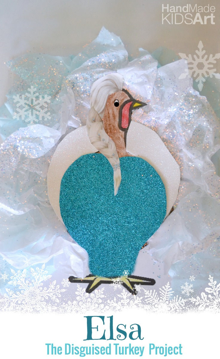 Elsa Turkey Disguise - Innovation Kids Lab regarding Disguise A Turkey Elsa Template