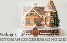 Epic Gingerbread House 2020 | Creating A Victorian Gingerbread Mansion for Blueprint Victorian Gingerbread House Template