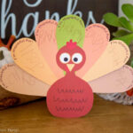 🦃 Free Cute Thankful Turkey Printable Craft Template For Kids Regarding Free Templates Of Turkeys With Thank God