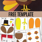 Fall Craft For Kids: Colorful Paper Plate Turkey Craft   Best With Regard To Free Printable Paper Plate Turkey Template