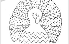Fall Turkey Printable – U Create within Turkey Pattern Template