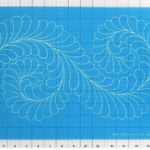 Fancy Feather Border Stencil Inside Feather Border Quilt Template