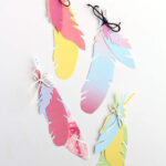 Feather Bookmark Within Feather Bookmark Template