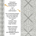 Feather Border 1 | Kimberbell Intended For Feather Border Quilt Template