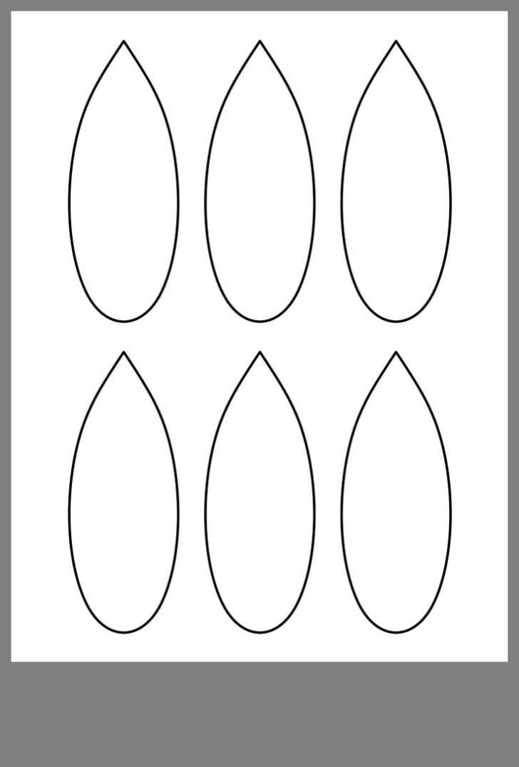 Outline Turkey Feather Template