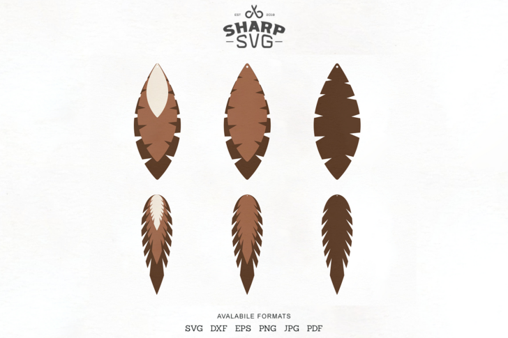 Leather Feather Template