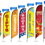 Feather Flag Dimensions & Banner Sizes | Feather Flag Nation With 4 Over Printing Feather Flag Template