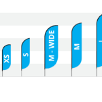 Feather Flag Models And Dimensions   Feather Flags With Regard To 3'X6 Feather Flag Template