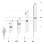 Feather Flags Inside Feather Flag Blank Template 14 Ft