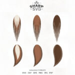 Feather Leather Earrings Svg   Earrings Cutting (279304) With Regard To Faux Leather Feather Earring Template