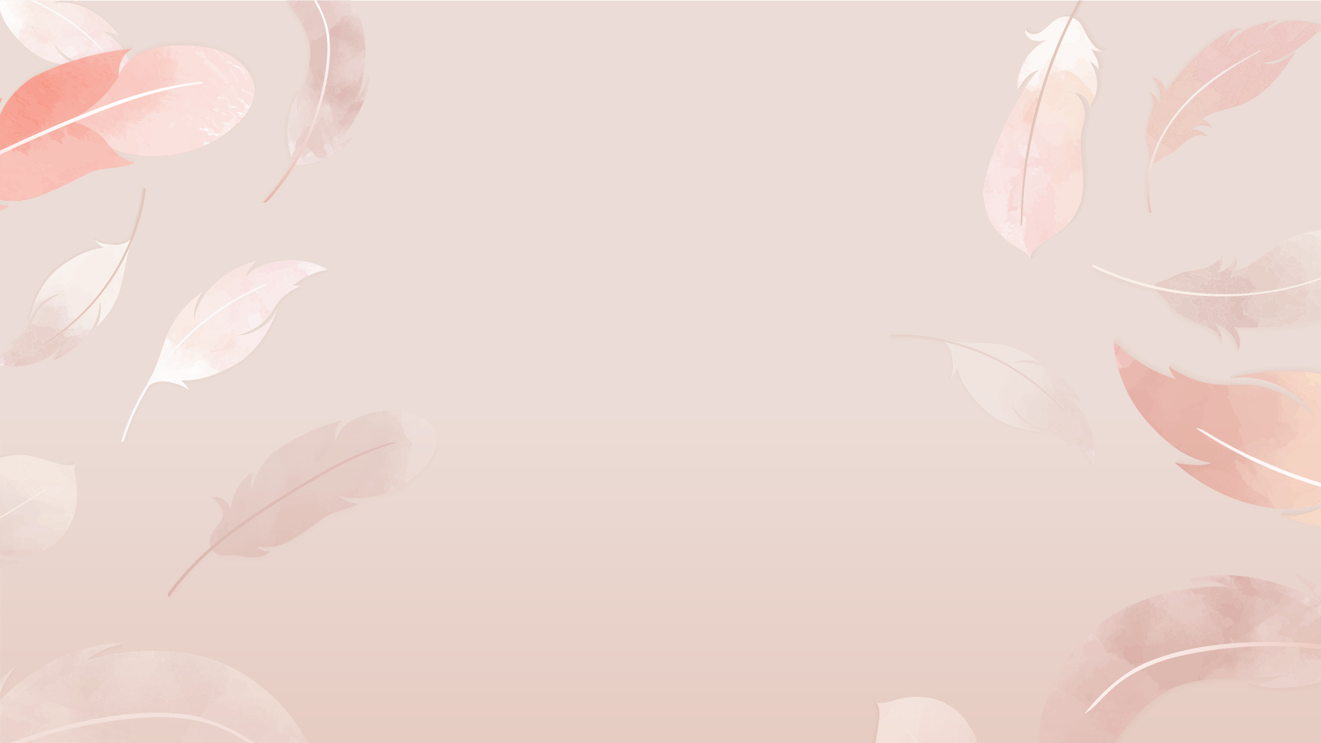 Feather Textile Powerpoint Templates - Google Slides, Objects inside Powerpoint Feather Template