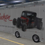 Featherlite Trailer 4K Skins V1.0 Ats   Ets2 / Ats Mod With Ats Feather Lite Trailer Template