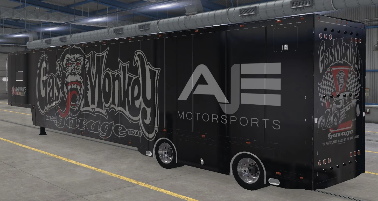 Featherlite Trailer 4K Skins V1.0 Ats - Euro Truck Simulator 2 for Ats Feather Lite Trailer Template