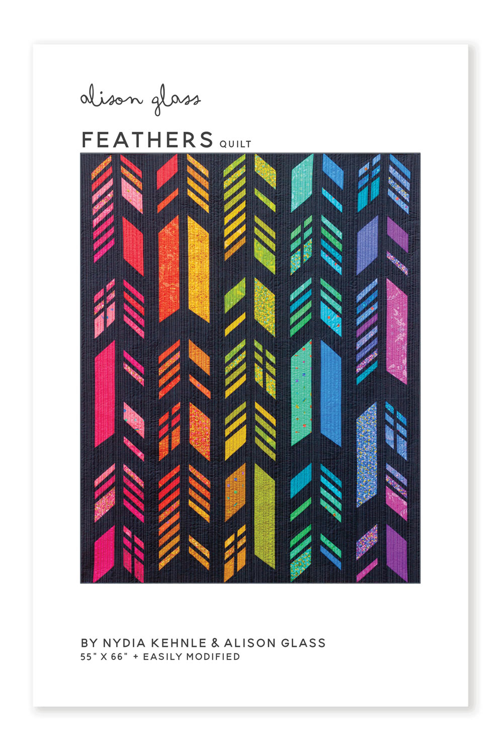 Feathers 2021 Quilt Pattern Book for Feather Quilt Template