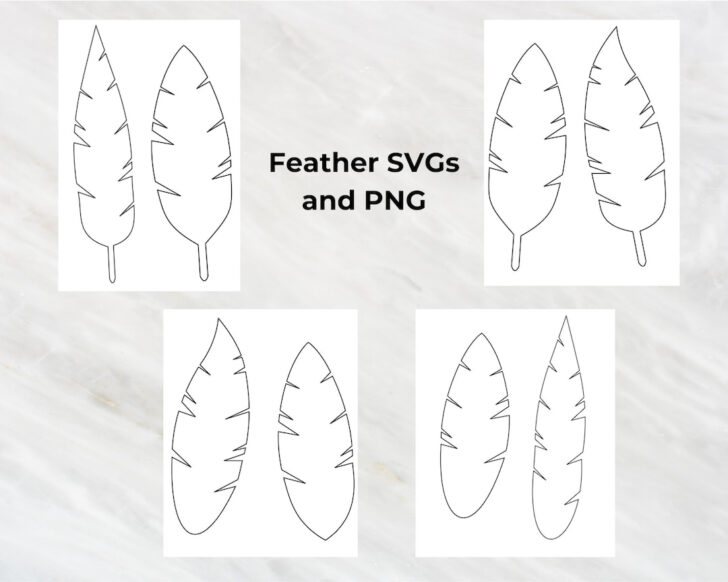 Template For Feather