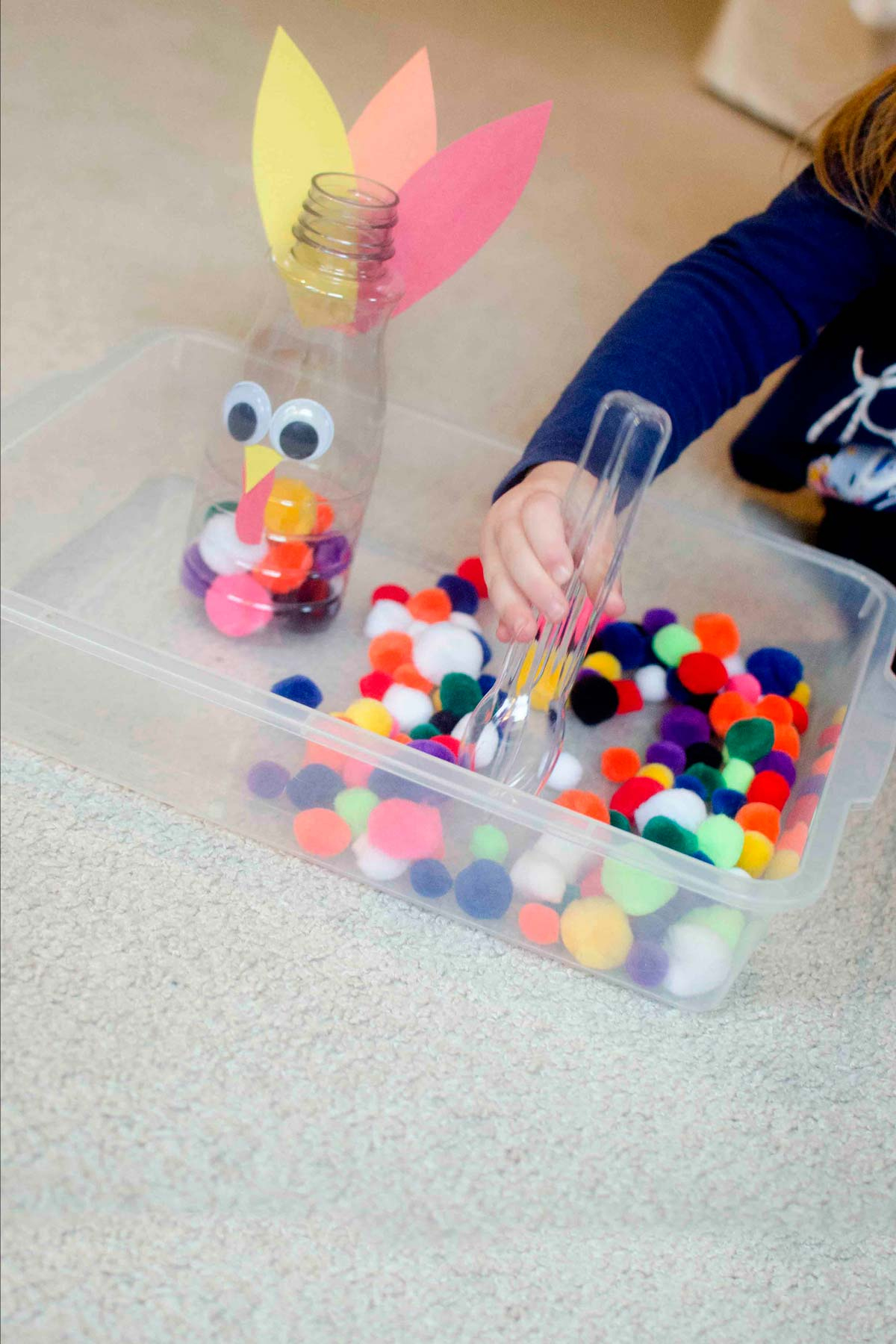 Feed The Turkey Thanksgiving Activity - Busy Toddler intended for Feed the Turkey Template
