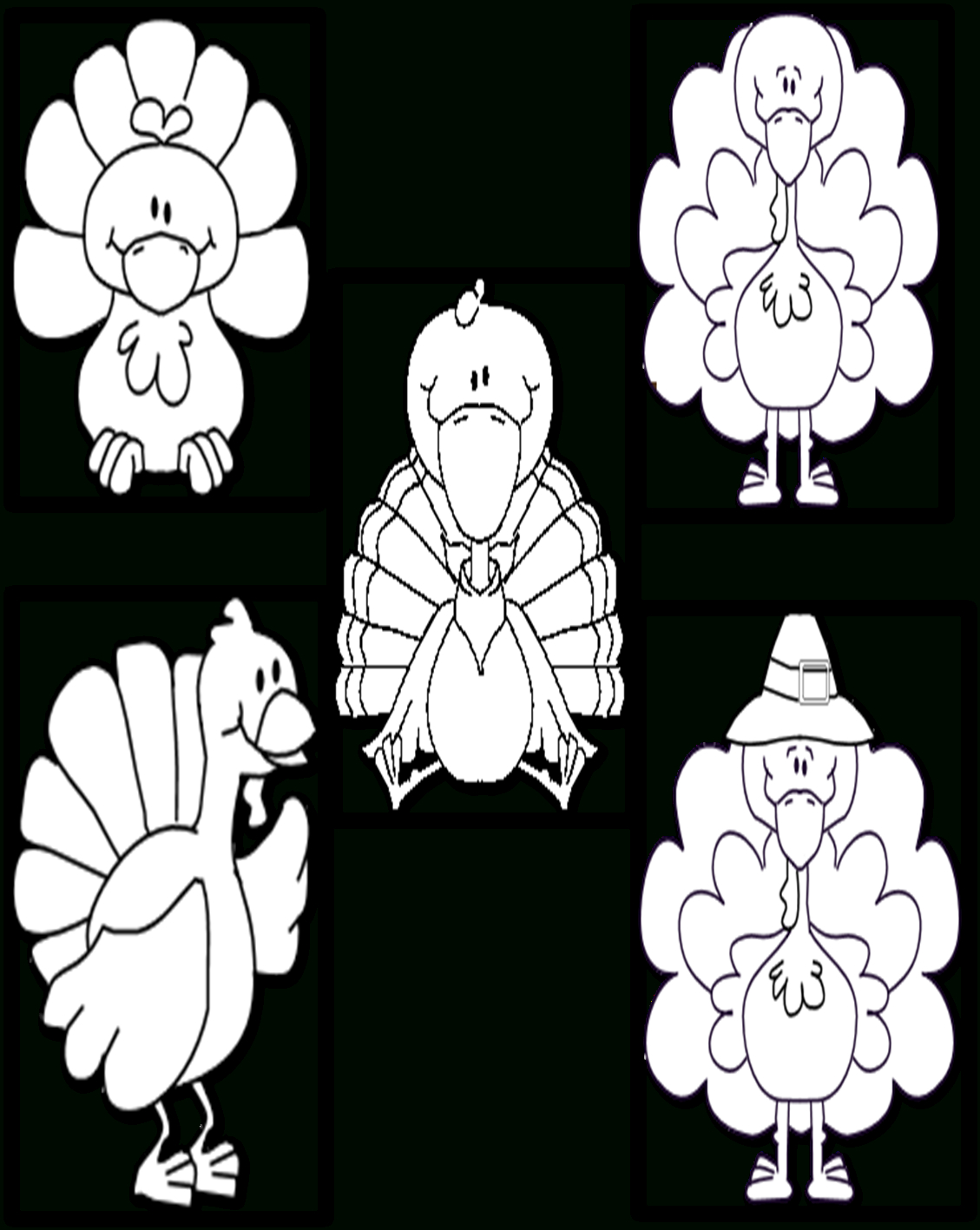 First Grade Wow: Five Fat Turkeys! with regard to Fat Turkey Template