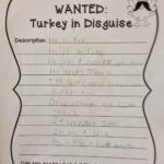 Flashback: Turkeys In Disguise   Mrs. O Knows For Turkey In Disguise Writing Template