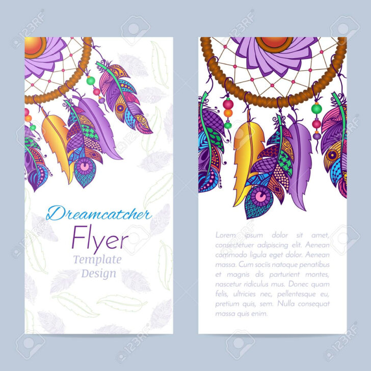 Feather Template Flyer