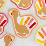 Footprint Turkey   The Best Ideas For Kids Throughout Turkey Footprint Template