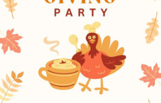 Free Custom Printable Thanksgiving Flyer Templates | Canva inside Turkey Drive Flyer Template
